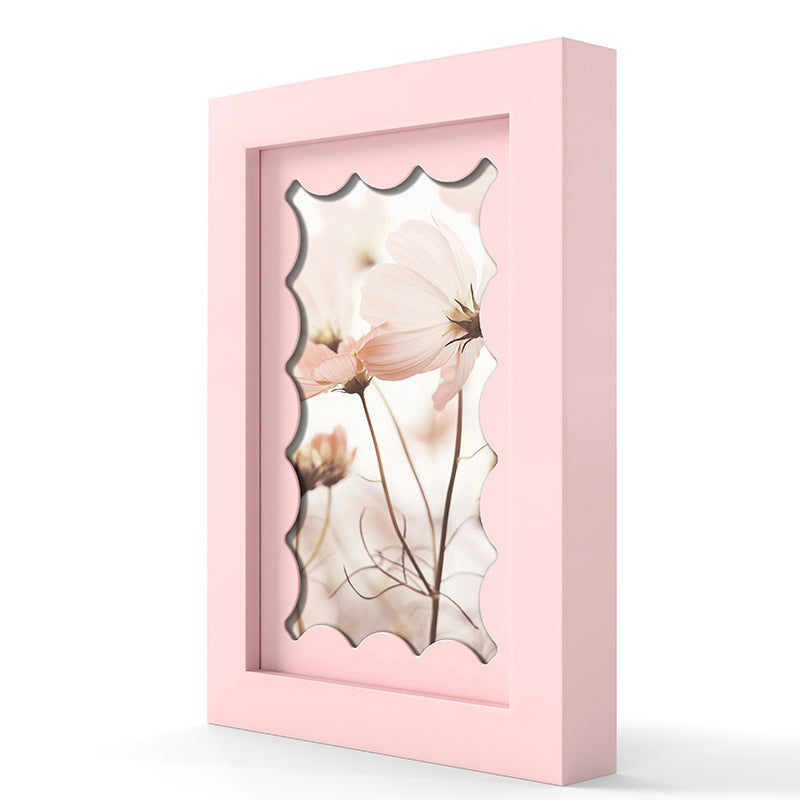 Wavy Wooden Photo Frame, Tabletop — view 8