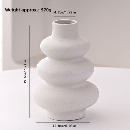 Nordic Gourd Vase, ceramic vase — view 8