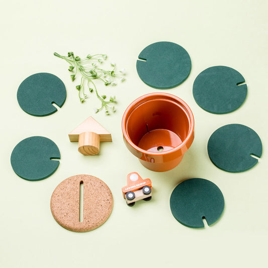Cactus Coaster Set — ceramic drink coasters | BYHIMSELF