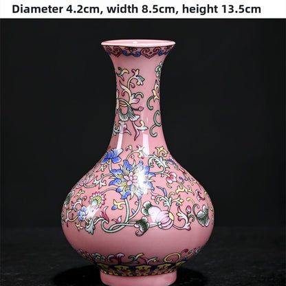 Enamel Ceramic Flower Vase — view 6