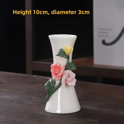 Handmade Mini Ceramic Vase, Scandinavian vase — view 12