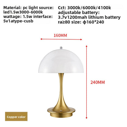 Jellyfish Lamp, aluminum flower-bud shape — view 11