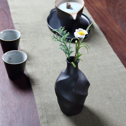 Sculpted Dried-Floral Vase — view 2