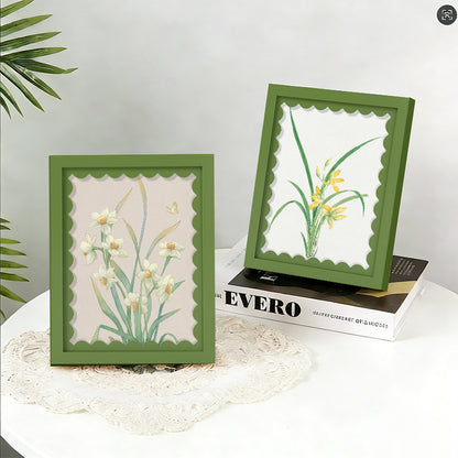 Wavy Wooden Photo Frame, Tabletop — view 4