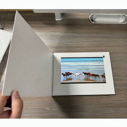 Video Greeting Card, custom video message frame — view 3