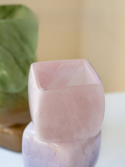 Gradient Geometric Glass Vase, glass vase — view 5