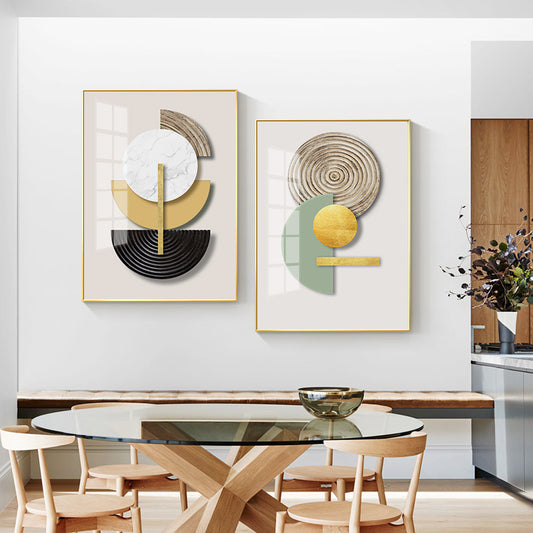 Abstract Architecture Art Print — view 2