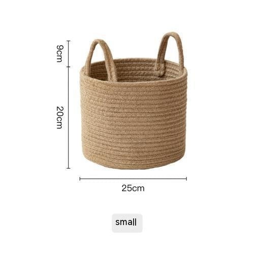 Cotton Laundry Storage Basket — view 3