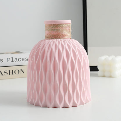 Origami Fold Vase, Scandinavian ceramic vase — view 9