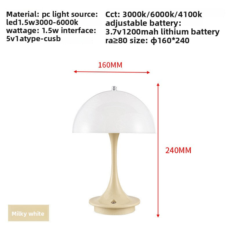 Jellyfish Lamp, aluminum flower-bud shape — view 6