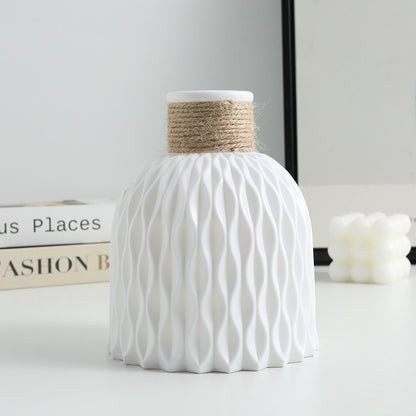 Origami Fold Vase, Scandinavian ceramic vase — view 6