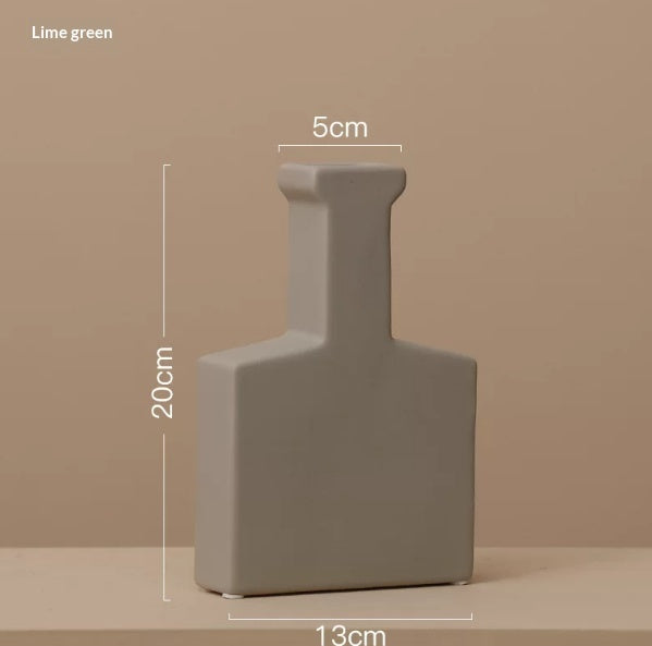 Small-Mouth Ceramic Desk Vase — view 6
