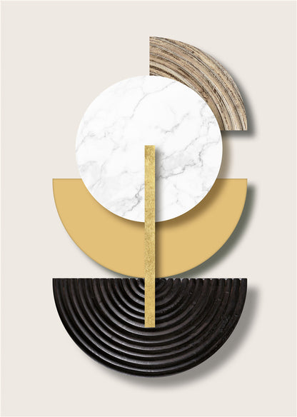 Abstract Architecture Art Print — view 9