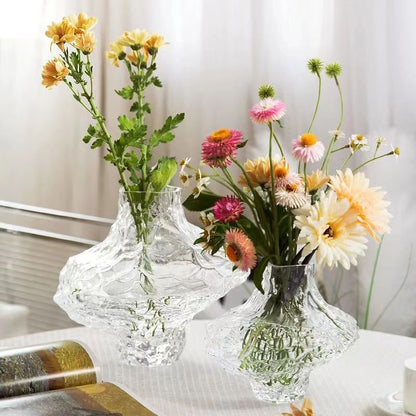 Sculptural Glass Vase, glass decor — view 3