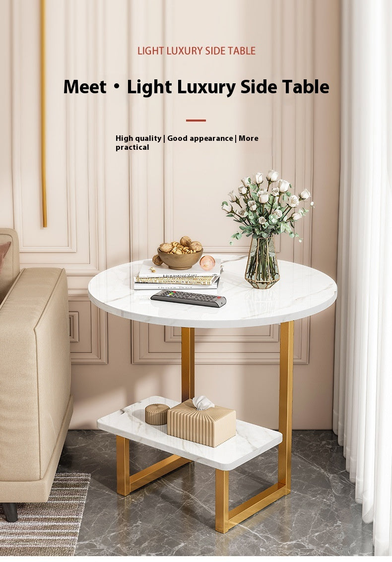 Minimalist Double-Layer Coffee Table — view 5