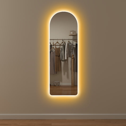 LED Arch Wall Mirror 120x40 cm — main view