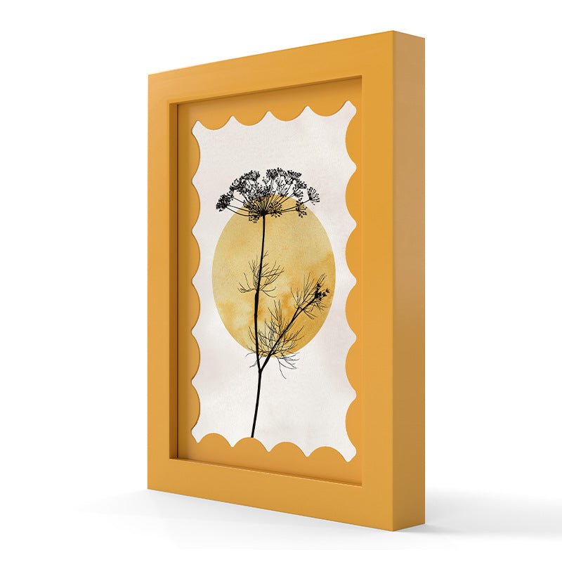 Wavy Wooden Photo Frame, Tabletop — view 2