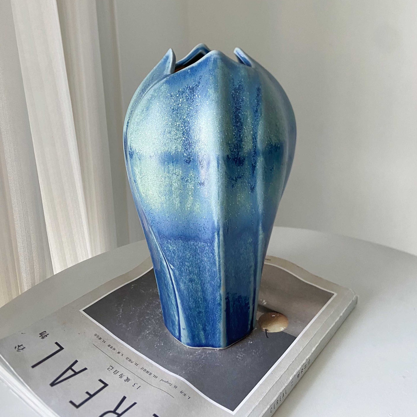 Yao Bian Glazed Flower Bud Vase — view 2