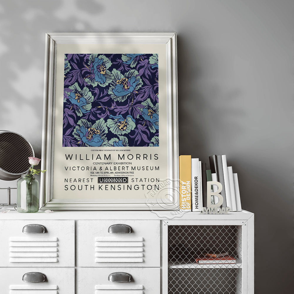 Kids' Floral Wall Print — view 4