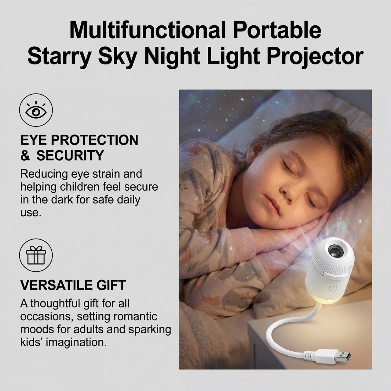 Galaxy Star Projector, ambient lighting — view 4