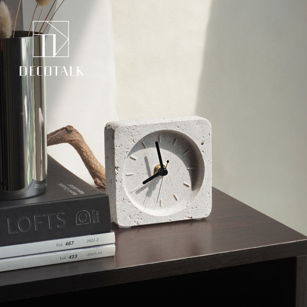 Table Clock, wabi-sabi aesthetic — view 3