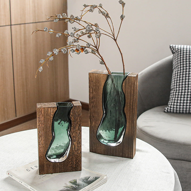 Mosaic Glass Vase — view 6