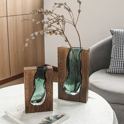Mosaic Glass Vase — view 6