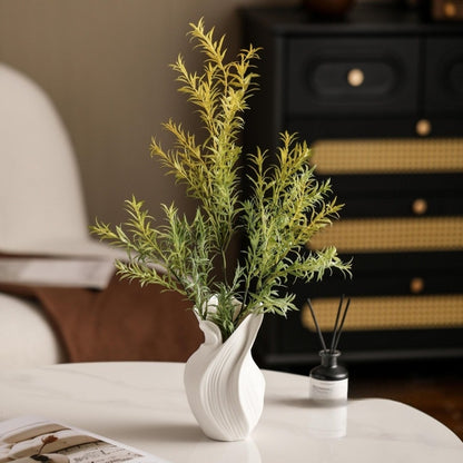 Ornamental Ceramic Vase, decorative accent — view 3