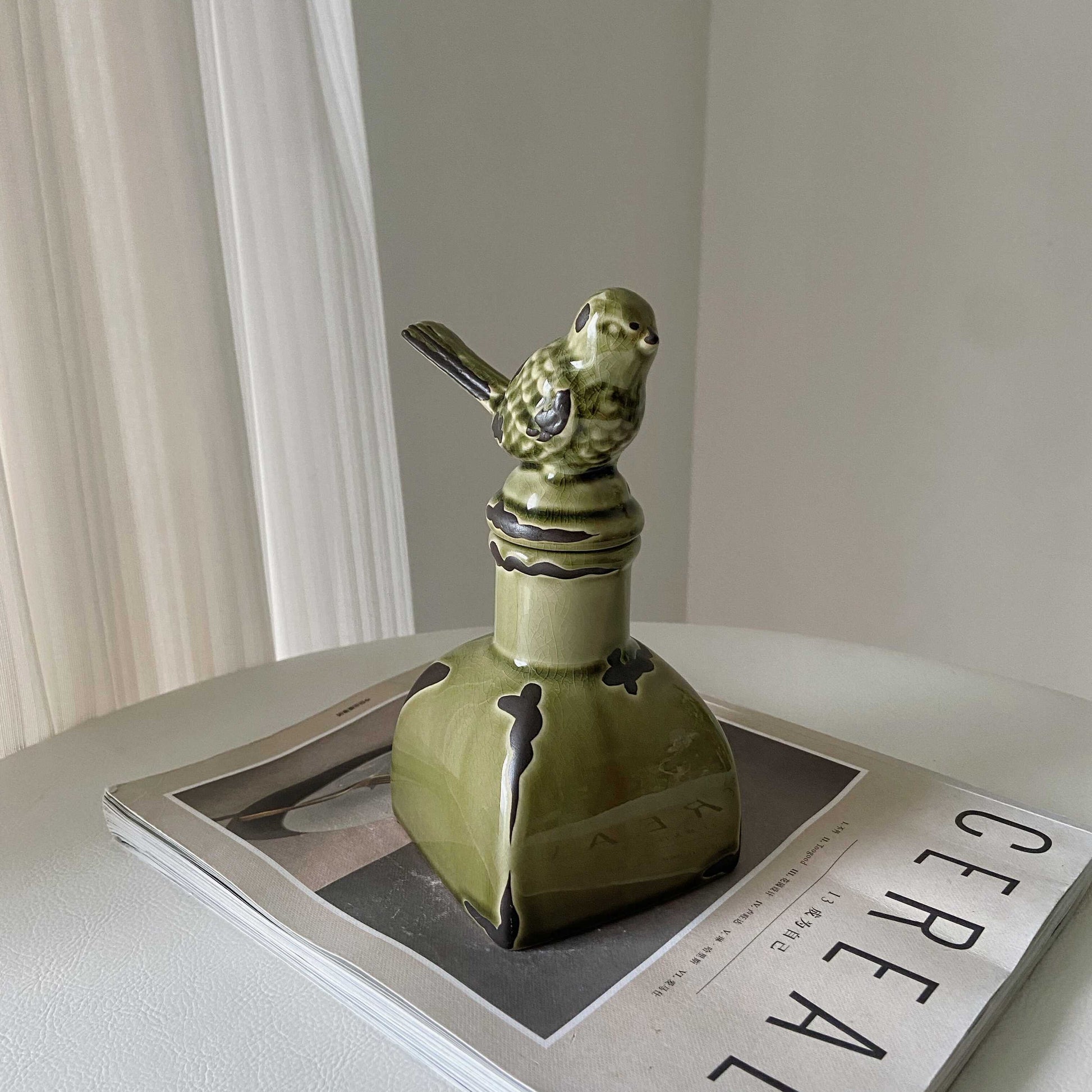 Single-Stem Ceramic Vase — view 2