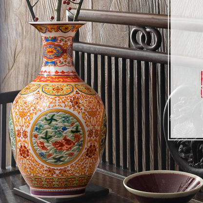 Porcelain Vase, porcelain decor — view 5