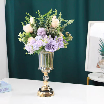 Artisan Glass Vase, hand-crafted glass — view 3