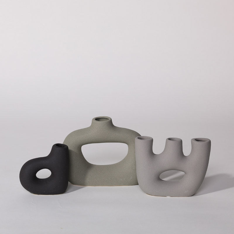 Modern Ceramic Vase, ceramic decor — view 4