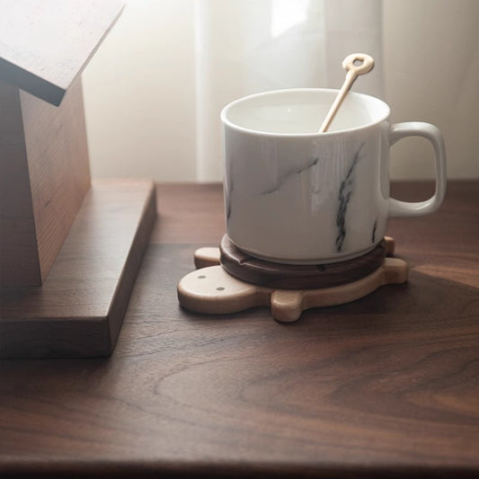 Wooden Coaster Set, wood coasters — view 2