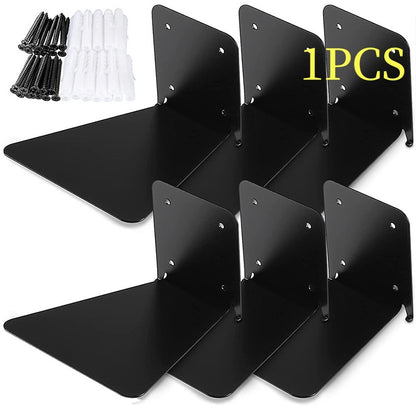 Invisible-Bracket Iron Floating Shelf — view 6