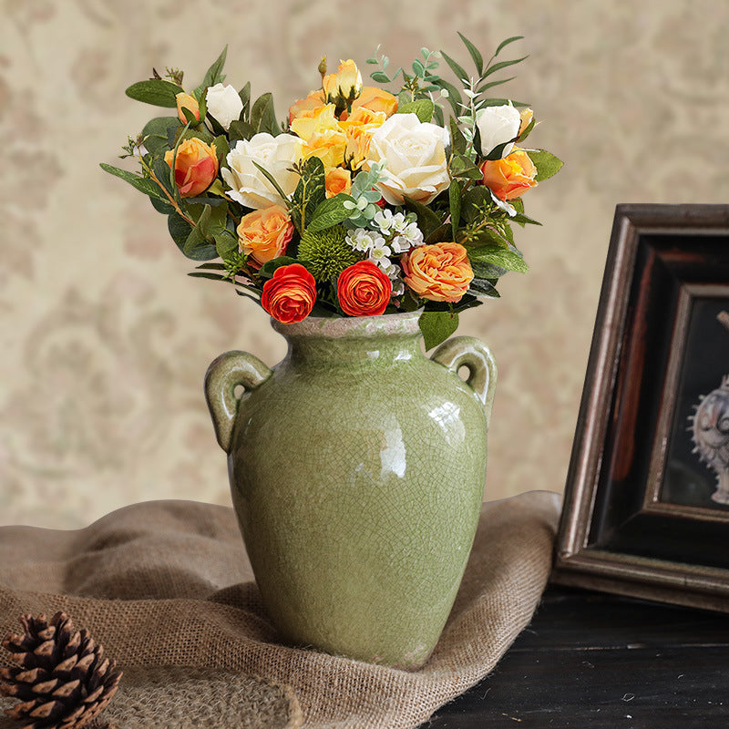 Retro Sculptural Ornament Vase — view 7