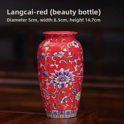 Hand-Enamelled Vase — view 16