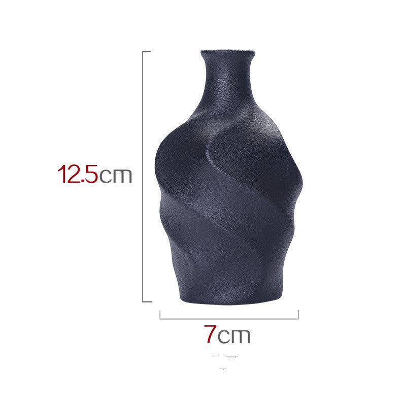 Sculpted Dried-Floral Vase — view 5