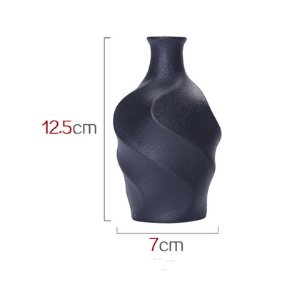 Sculpted Dried-Floral Vase — view 5