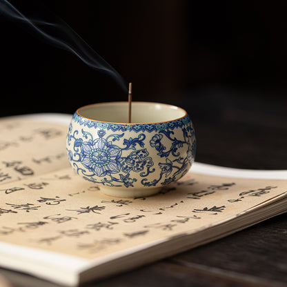 Ceramic Incense Burner & Tray — view 3