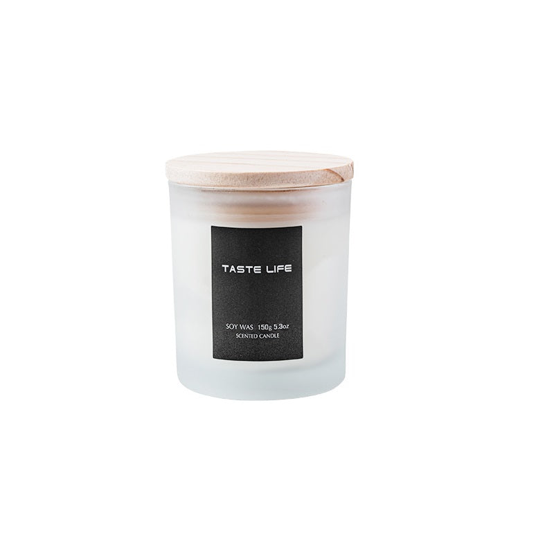 Smokeless Soy Candle with Wooden Cover — view 2