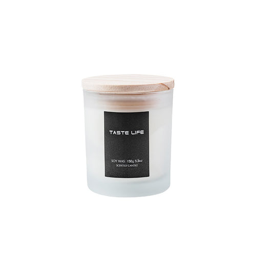 Smokeless Soy Candle with Wooden Cover — view 2