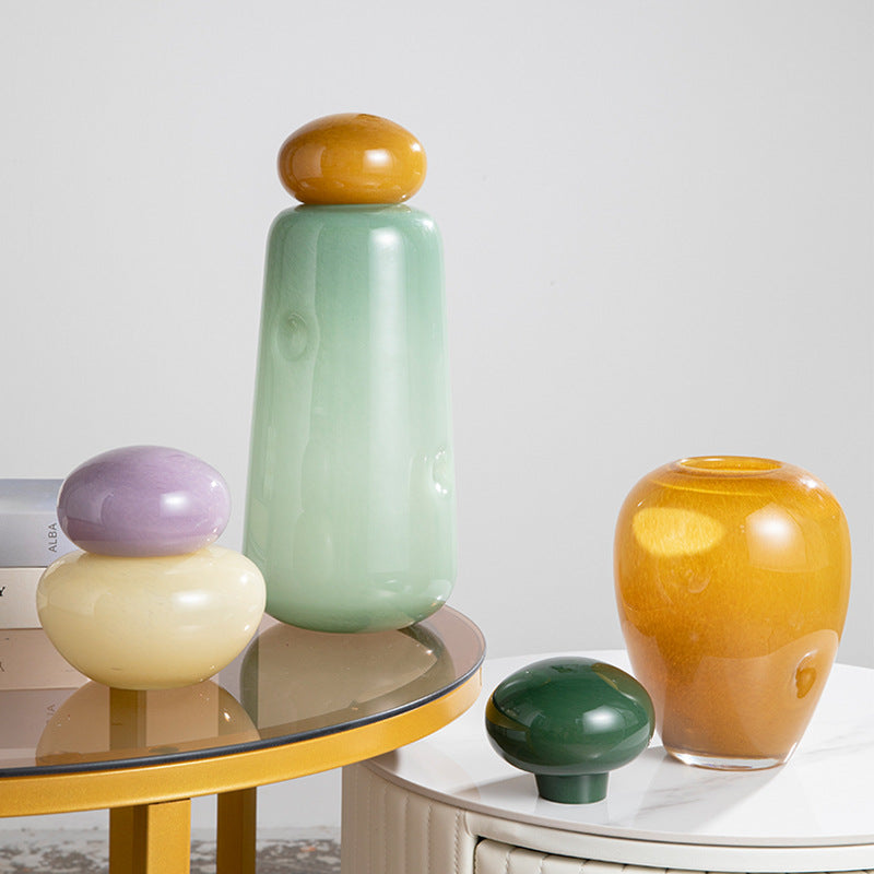 Two-Tone Glass Vase — view 6