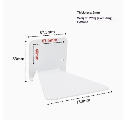 Invisible-Bracket Iron Floating Shelf — view 8