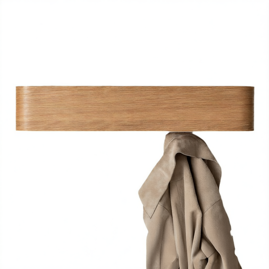Wall Mounted Coat Hanger Wooden Hook, wooden wall hook — view 5