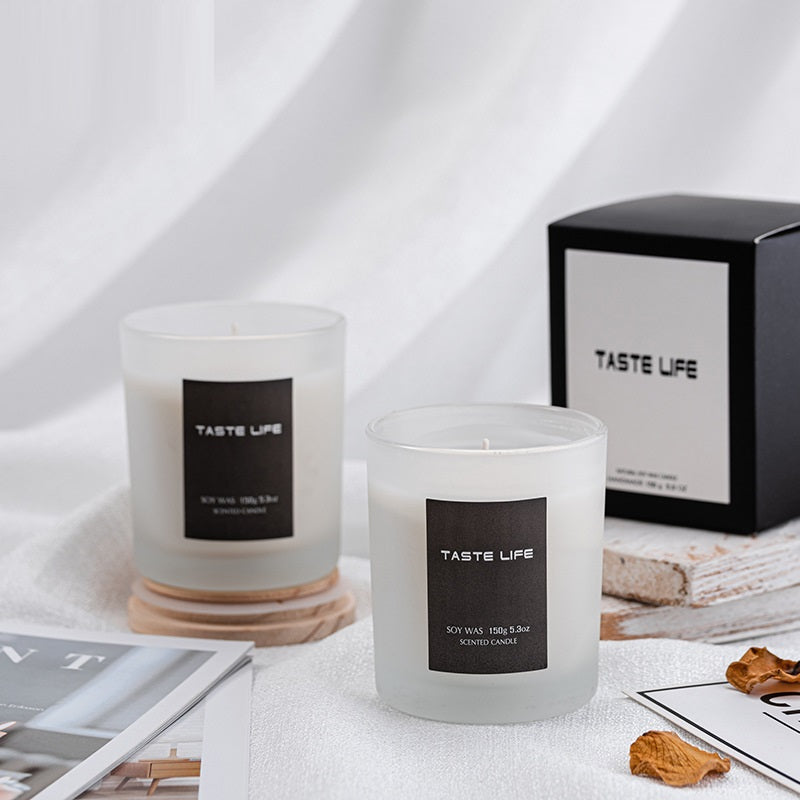 Smokeless Soy Candle with Wooden Cover — view 4