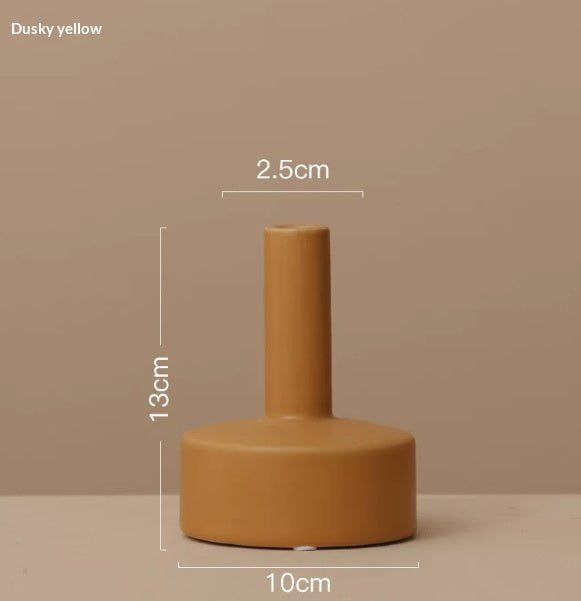 Small-Mouth Ceramic Desk Vase — view 2