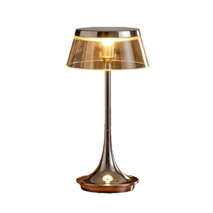 Touch Control Type-C Charging Desk Lamp, chrome touch-dimming desk lamp — view 3