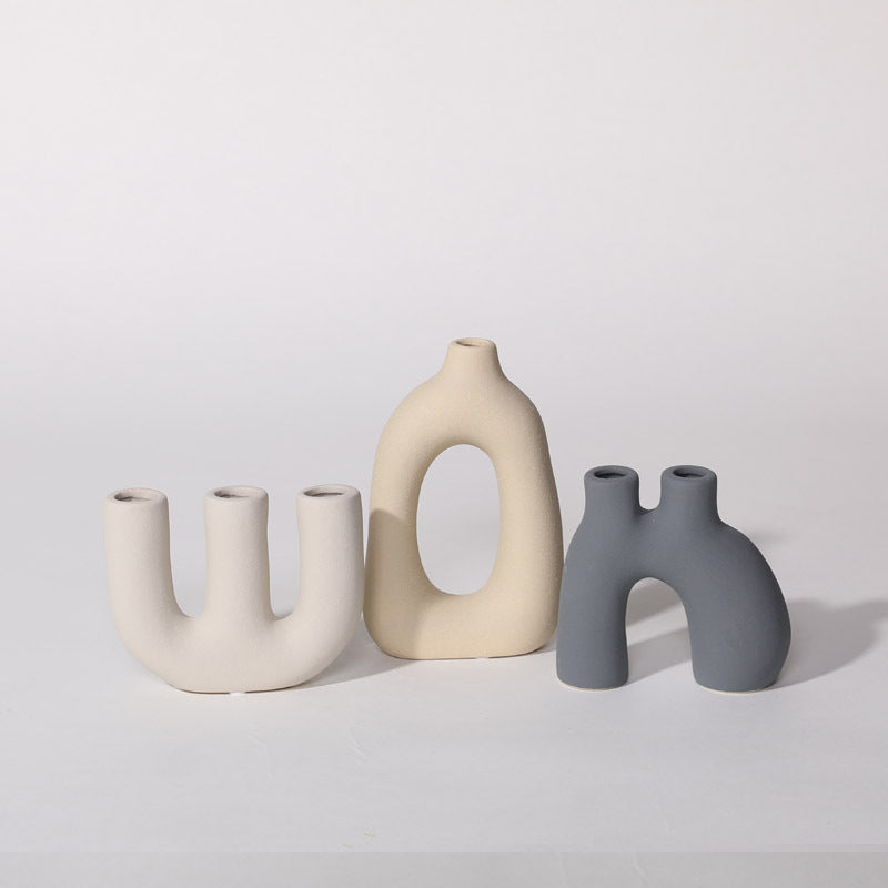 Modern Ceramic Vase, ceramic decor — view 3