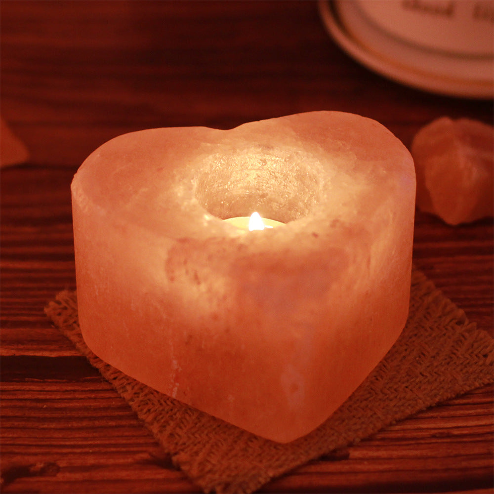 Himalayan Salt Candle Holder — view 4
