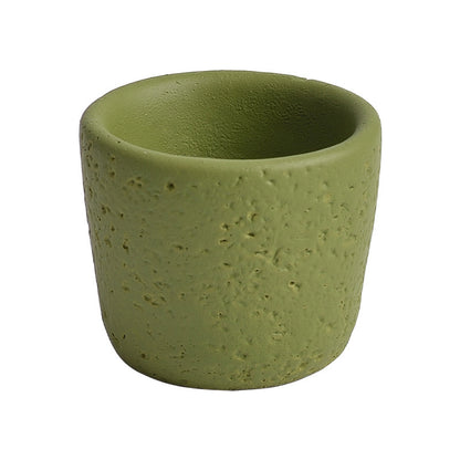 Cement Pillar Candle Holder, concrete decor — view 5